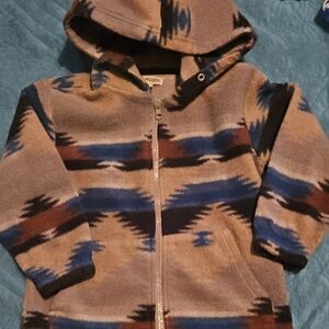 Cozy Patterned Kids Hoodie